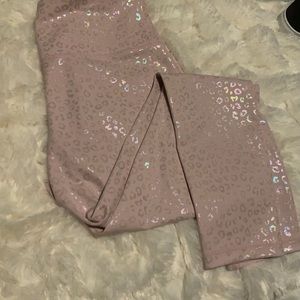 Zyia Pink Leopard Leggings